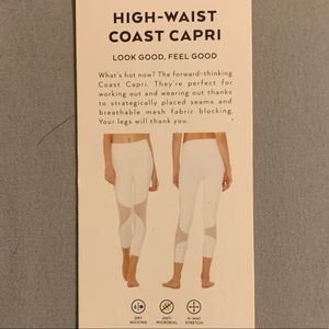 Alo Yoga High Waist Coast Capri in Lavender